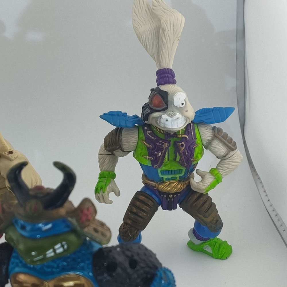 Vintage TMNT action figures Teenage Mutant Ninja Turtles Leonardo Space Usagi - Picture 6 of 16